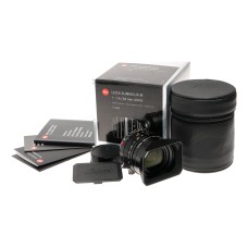 Leica Summilux-M 28mm f/1.4 ASPH Lens Black Anodized Boxed 11668