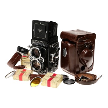 Professional Rolleiflex 2.8F TLR Medium Format camera Kit