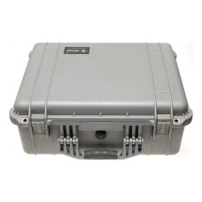 Pelican 1550 Protector Case Silver Grey Watertight Hard Case