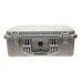 Pelican 1550 Protector Case Silver Grey Watertight Hard Case