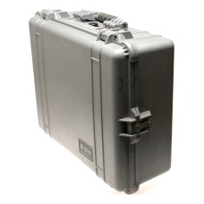 Pelican 1600 Protector Case Silver Grey Watertight Hard Case