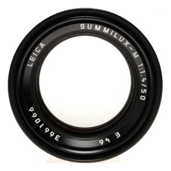 Leica 50mm f1.4 Summilux-M v3 Pre-ASPH E46 Black 3661096 Haze