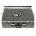 Pelican 1600 Protector Case Silver Grey Watertight Hard Case
