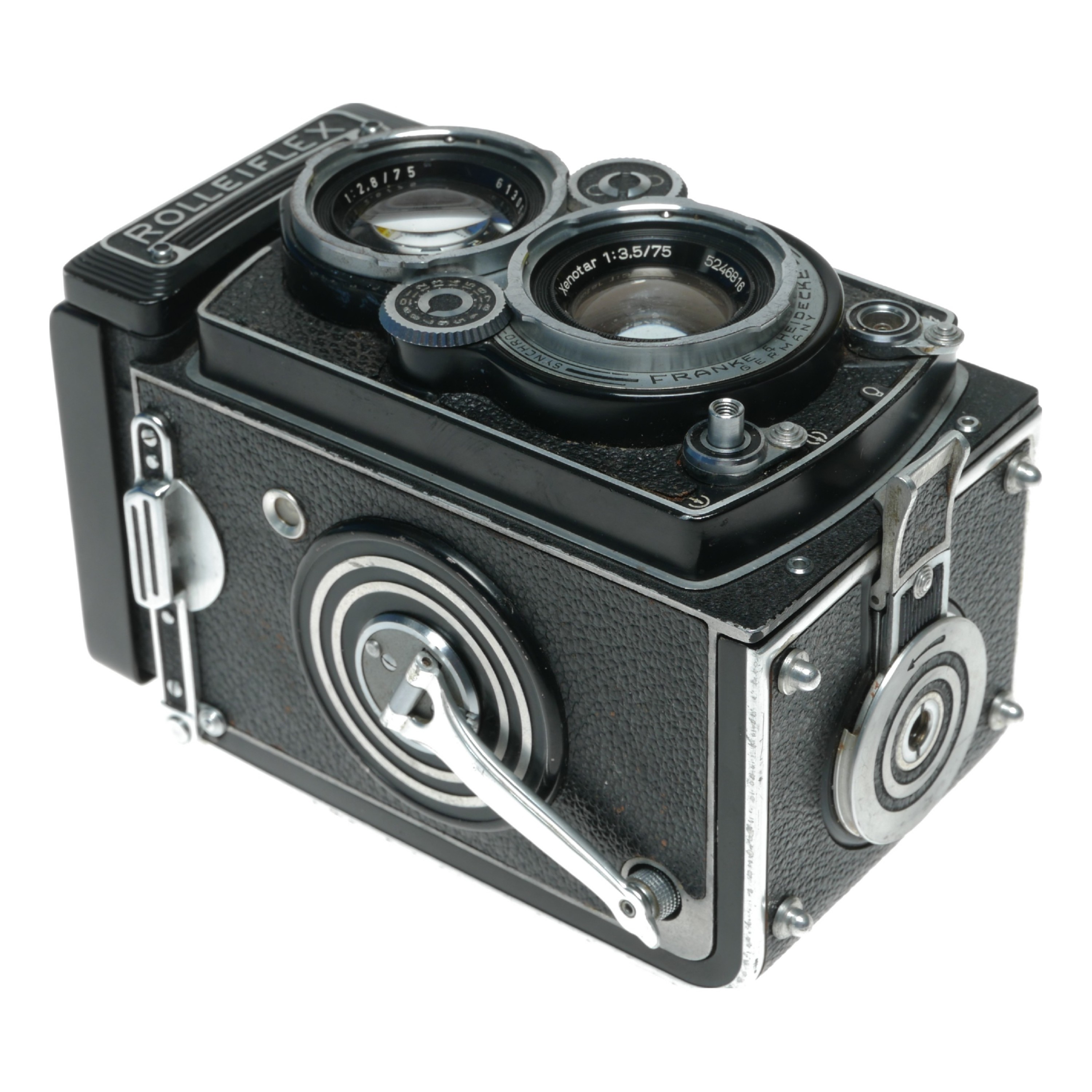 Rolleiflex 3.5 TLR Camera Schneider Xenotar 75mm