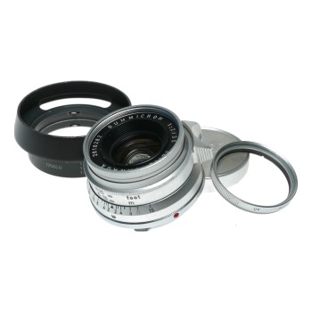 Leica Summicron 1:2/35mm f/2 M lens 8-Element Silver vintage