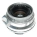 Leica Summicron 1:2/35mm f/2 M lens 8-Element Silver vintage