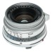 Leica Summicron 1:2/35mm f/2 M lens 8-Element Silver vintage