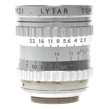 Som Berthiot 25mm f/1.8 Lytar C-Mount Lens for H16 fits Bolex