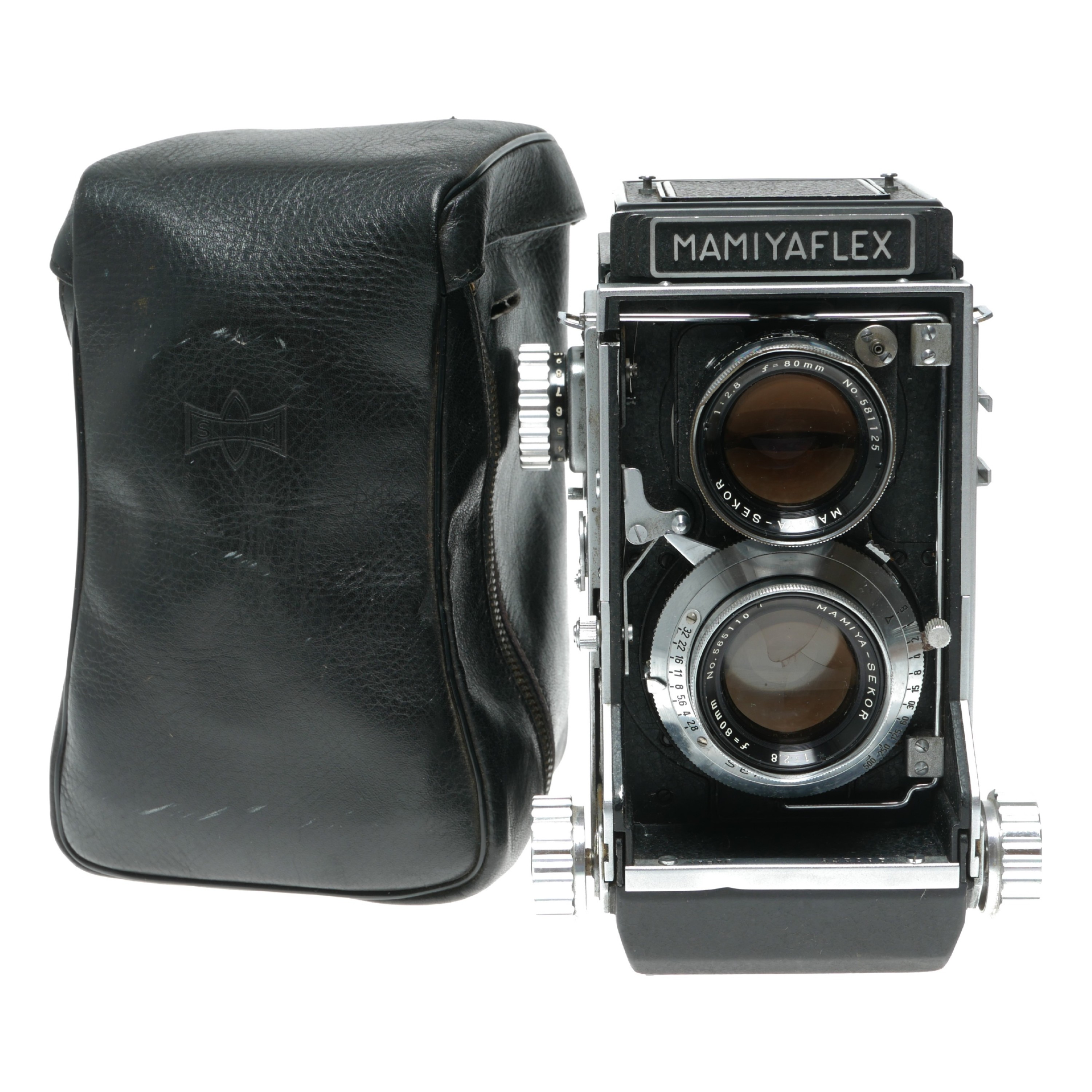 Buy mamiyaflex tlr film camera sekor 2.8/80mm lens flip up finder