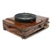 View camera vintage film antique wooden LUC shutter bellows