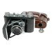 Wela Welti I vintage film folding camera Tessar 2.8/50 cased