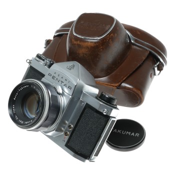 PENTAR HII H2 SLR rare 35mm film camera 2/55mm NOT PentaX