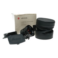 Leica Elmarit-M 1:2.8/21 mm ASPH. 11135 E55 boxed 6-bit hood caps