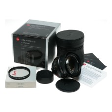 Leica Noctilux 1:1/50 mm 6 bit encoded Boxed Last edition f/1 lens 11822