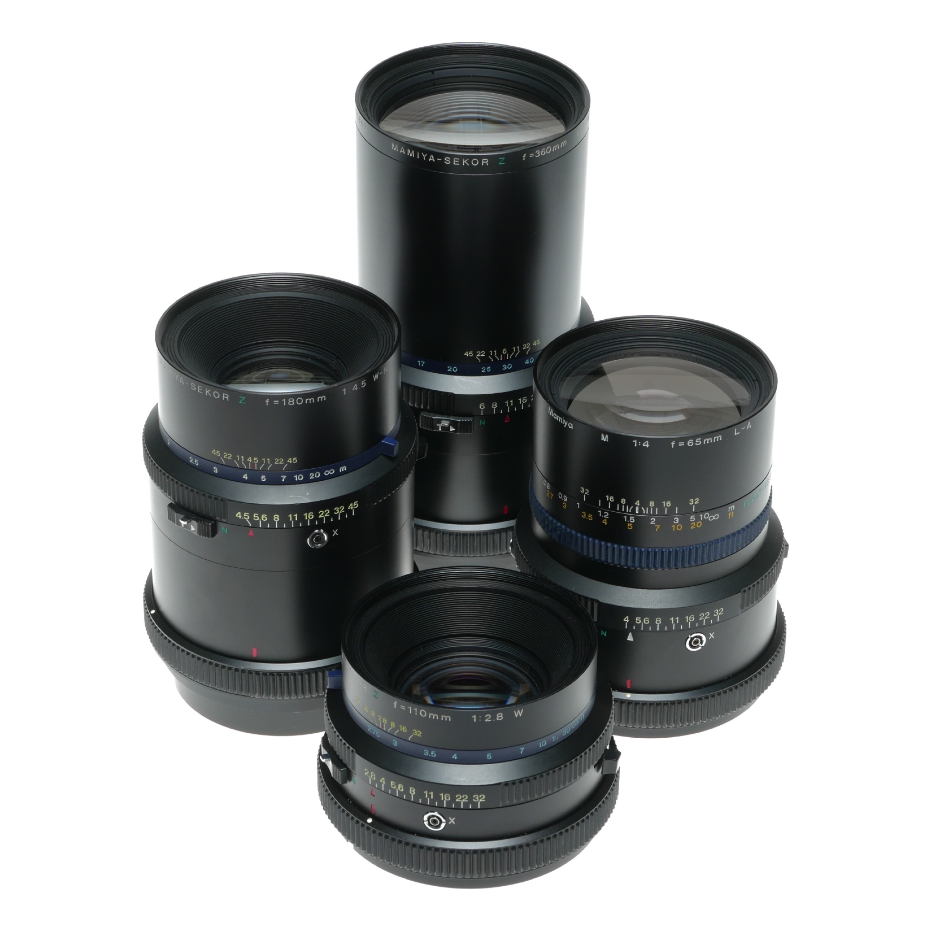 Buy mamiya rz67 pro iid camera 4 lenses prsim 3 backs set