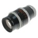 Yvar 2.8 f=75mm H16 RX C-mount Bolex super 16mm lens cased