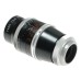 Yvar 2.8 f=75mm H16 RX C-mount Bolex super 16mm lens cased