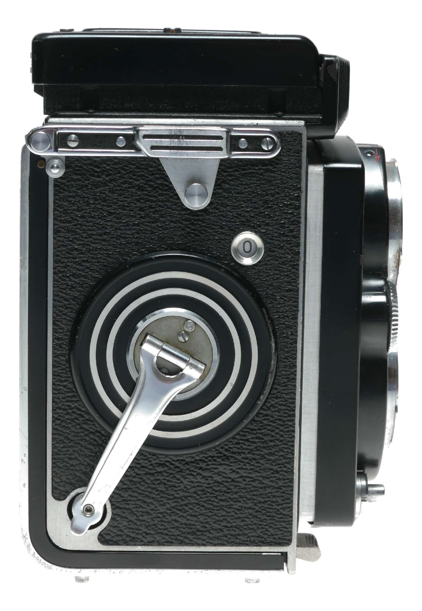 Rolleiflex Camera Serviced Zeiss Tessar 3.5/75mm TLR lens synchro