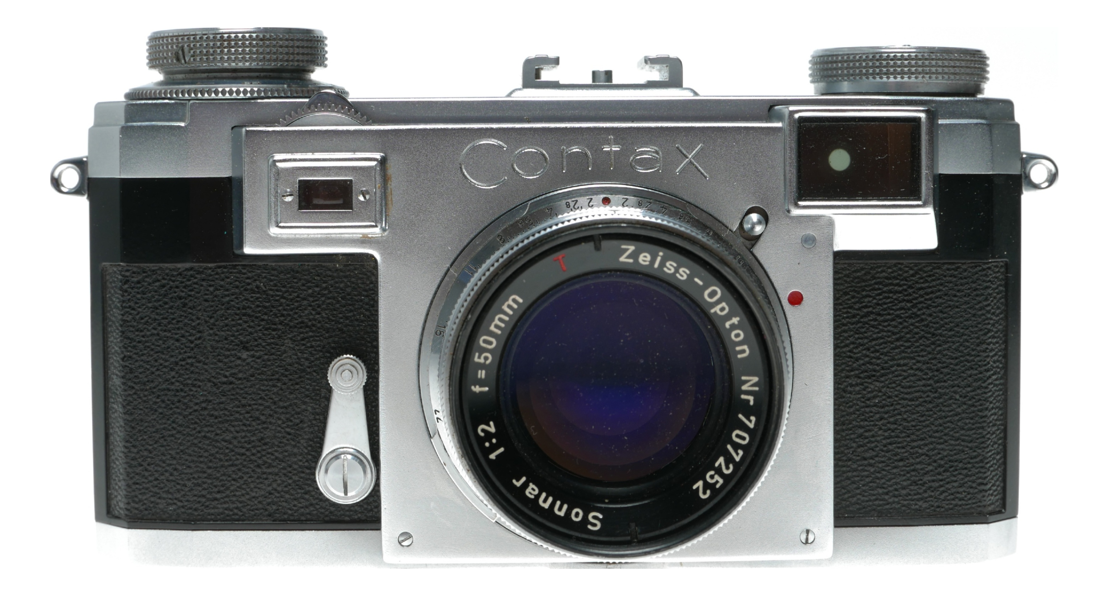 Zeiss Contax rangefinder camera with 2/50mm Sonnar 5cm f2 | eBay