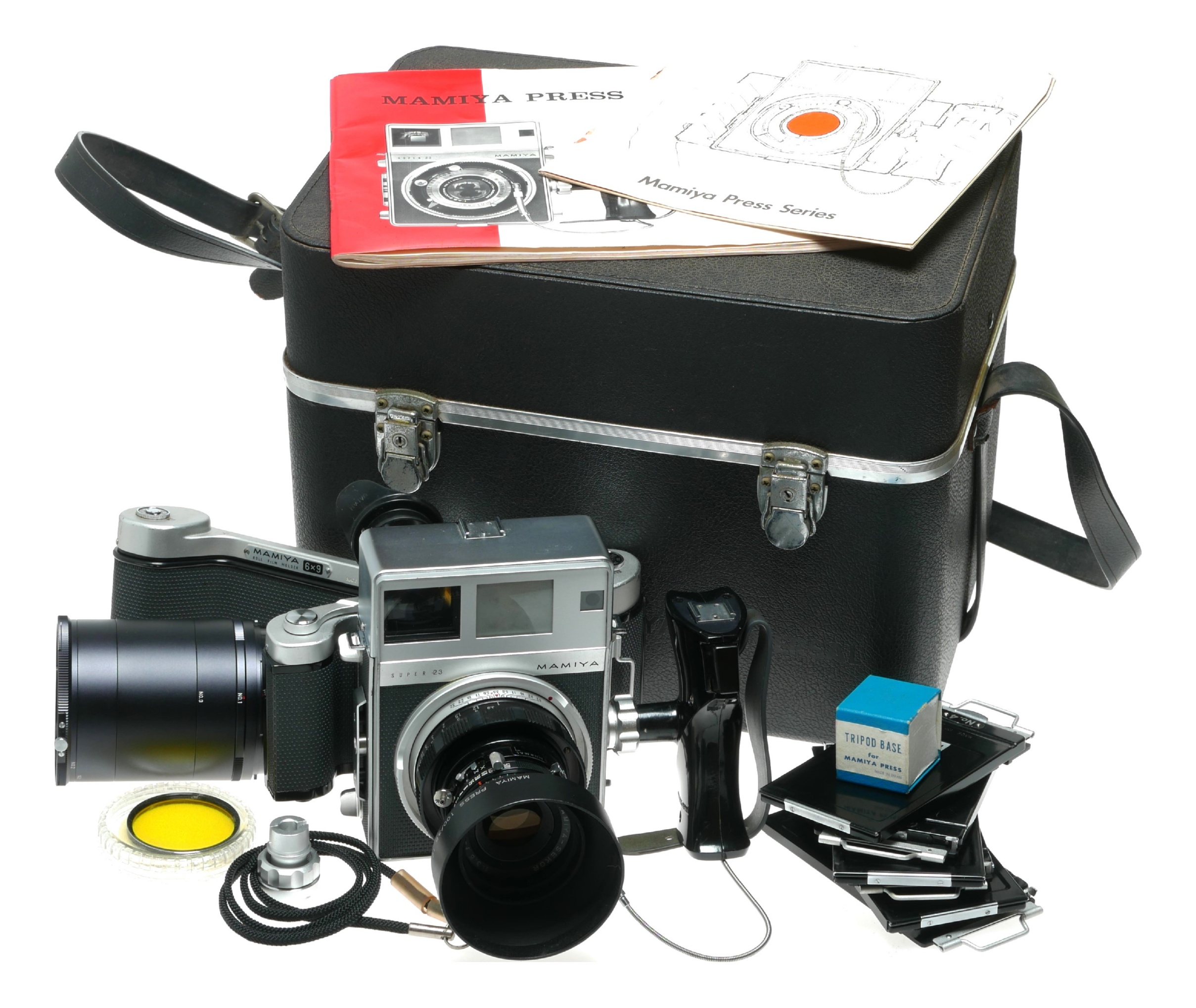 Mamiya Press Super 23 camera 100mm f/3.5 Grip set Xtra | eBay