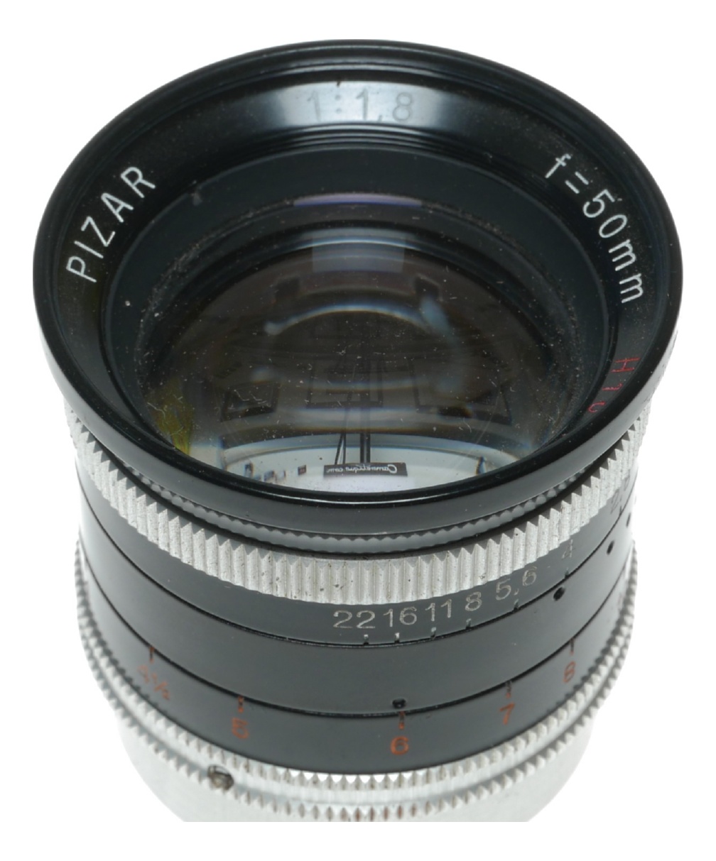 Kern-Paillard Pizar 50mm f/1.8 Cine Lens C-Mount Bolex H16 RX