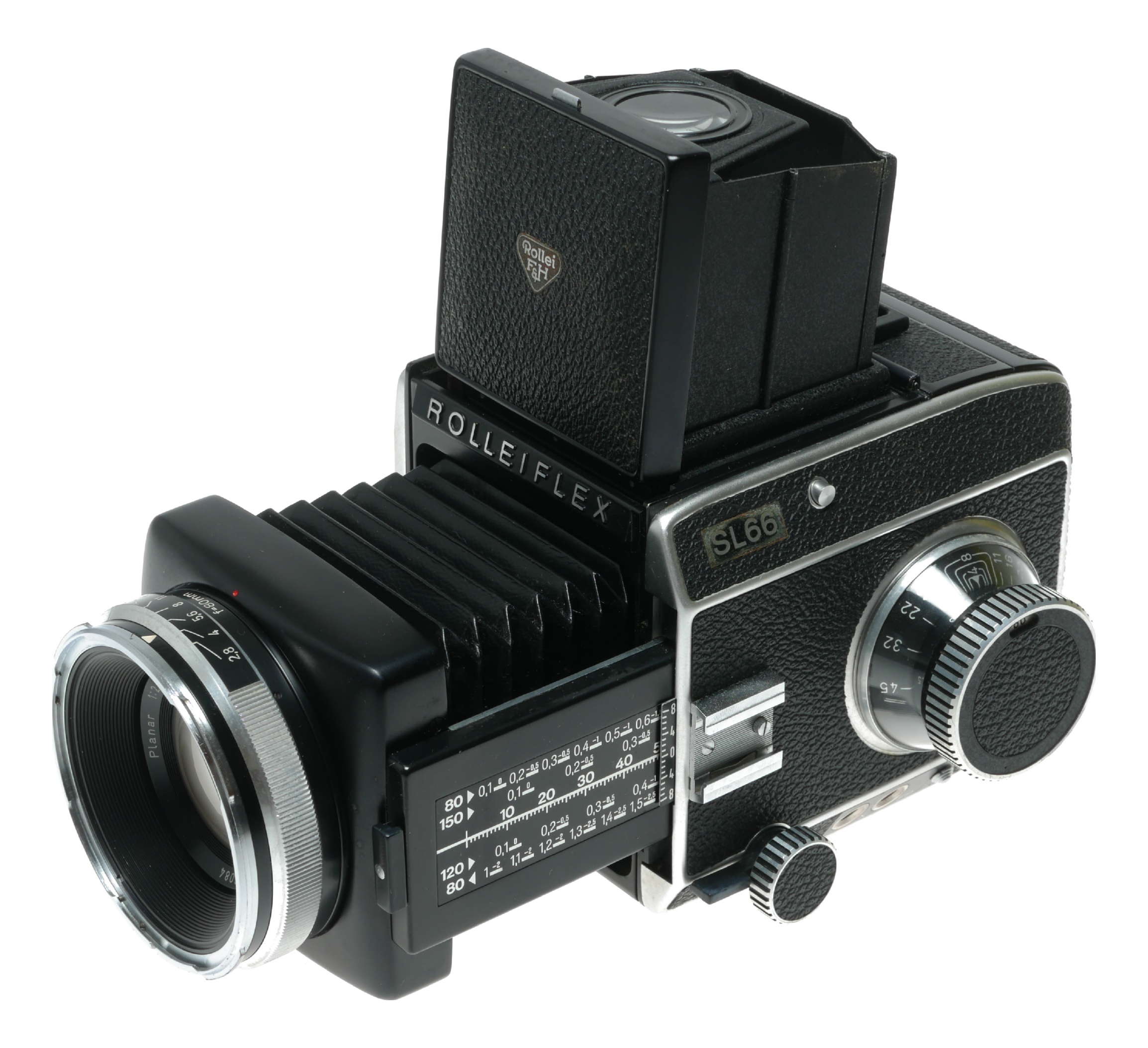Rolleiflex SL66 Medium Format Camera Kit 2 Zeiss Lenses | eBay